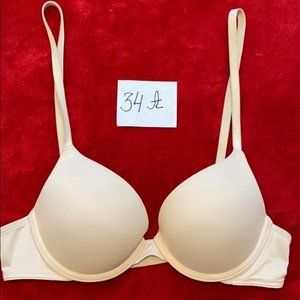 Victoria Secret Pink Everywhere push up 34A Beige